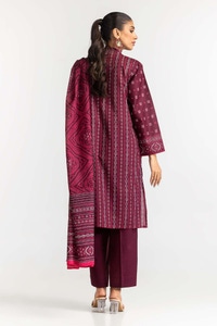 Printed Lawn Shirt Dupatta Dyed Trouser KJP-43163