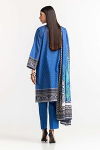 Embroidered Lawn Shirt Printed Lawn Dupatta Dyed Trouser KJP-43171