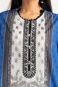 Embroidered Lawn Shirt Printed Lawn Dupatta Dyed Trouser KJP-43171