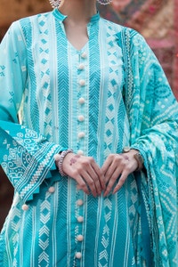 3 Piece Unstitched Lacquer Printed Lawn Suit CL-42328 A