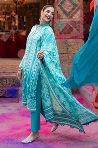 3 Piece Unstitched Lacquer Printed Lawn Suit CL-42328 A
