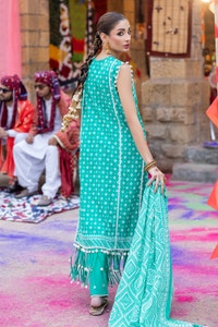 3 Piece Unstitched Lacquer Printed Lawn Suit CL-52178 A