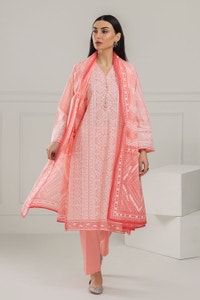 3 Piece Unstitched Lacquer Printed Lawn Suit CL-52179 A