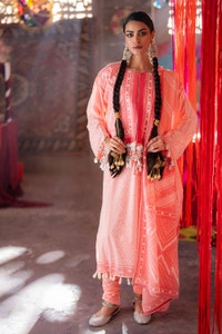 3 Piece Unstitched Lacquer Printed Lawn Suit CL-52179 A