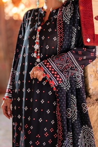 3 Piece Unstitched Lacquer Printed Lawn Suit CL-52171 A