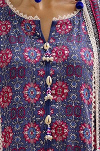3 Piece Unstitched Printed Linen Suit LT-42008