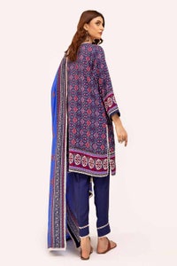 3 Piece Unstitched Printed Linen Suit LT-42008