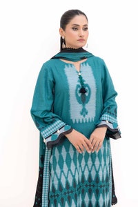 3 Piece Unstitched Jacquard Suit with Printed Pashmina Dupatta MJ-42058