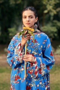 3 Piece Unstitched Printed Lawn Suit CL-52424