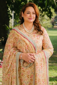3 Piece Unstitched Printed Chiffon Dupatta BM-52006