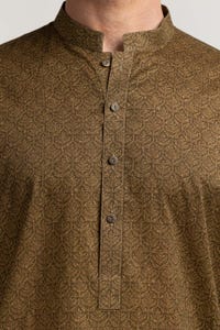 Olive Styling Kurta KR-STY24-054