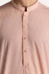 Pastel Peach Embroidered Kurta KR-EMB24-027