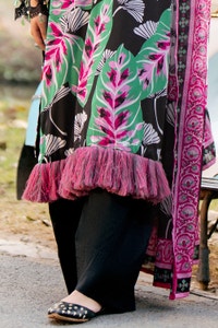 3 Piece Unstitched Jacquard Suit with Printed Lawn Dupatta CL-52478