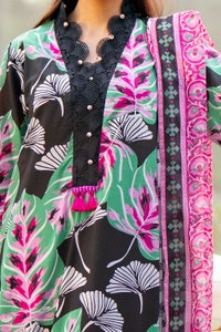 3 Piece Unstitched Jacquard Suit with Printed Lawn Dupatta CL-52478