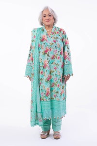 3 Piece Unstitched Printed Lawn Suit CL-52198 A