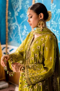 3 Piece Unstitched Cotton Net Suit with Zari Dupatta PRW-32070
