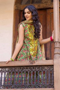 3 Piece Lawn Unstitched Foil Printed Suit CL-32240 A