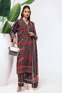 3 Piece Lawn Printed Unstitched Suit CL-32454