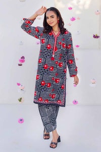 2 Piece Printed Cambric Unstitched Suit TCN-32001