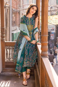 3 Piece Lawn Unstitched Foil Printed Suit CL-32238 A