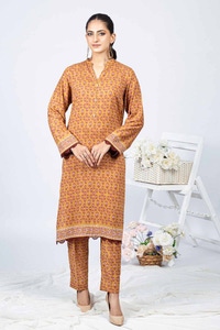 Printed Linen Unstitched Shirt WNSS-32012