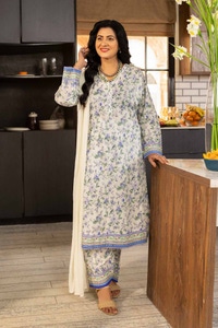 Printed Lawn Unstitched Shirt SL-42004