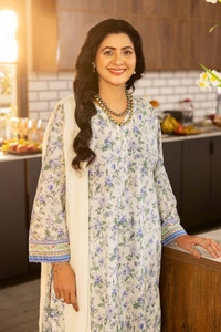 Printed Lawn Unstitched Shirt SL-42004