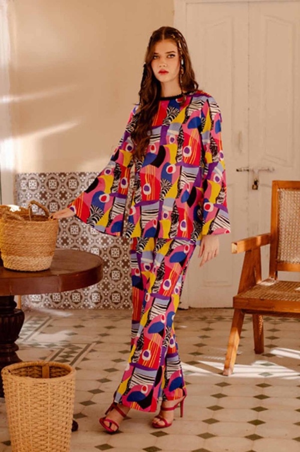 Printed Lawn Unstitched Shirt SL-42022
