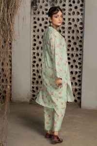 2 Piece Printed Lawn Unstitched Suit with Croatia Laces TL-42011