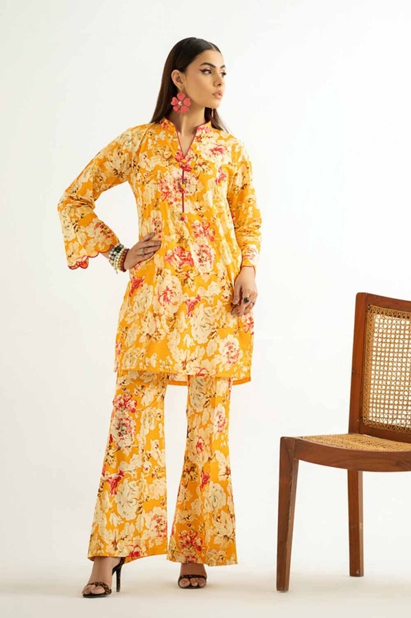 2 Piece Printed Unstitched Lawn Suit TL-42017