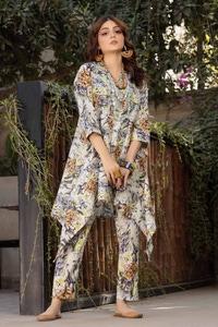 2 Piece Printed Unstitched Lawn Suit TL-42019