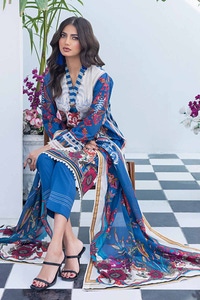 2 Piece Printed Unstitched Lawn Suit TL-42033
