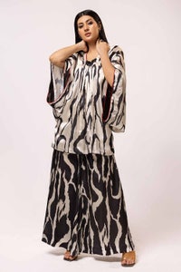 2 Piece Unstitched Printed Silk Suit TS-42012