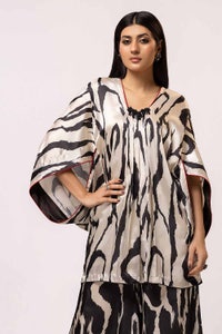 2 Piece Unstitched Printed Silk Suit TS-42012