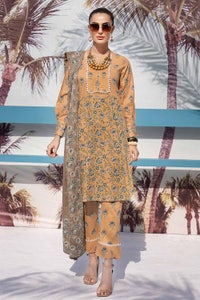 3 Piece Lacquer Printed Lawn Unstitched Suit CL-32461 B