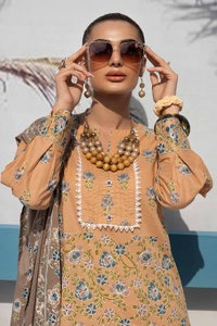 3 Piece Lacquer Printed Lawn Unstitched Suit CL-32461 B