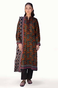 3 Piece Unstitched Printed Lawn Suit CLP-42161