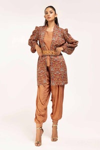 2 Piece Unstitched Printed Linen Suit VT-42008