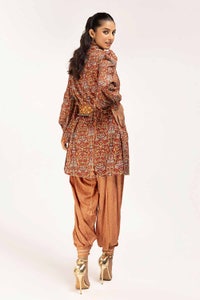 2 Piece Unstitched Printed Linen Suit VT-42008