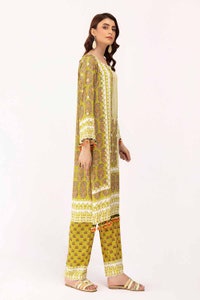 2 Piece Unstitched Printed Cotail Suit VT-42009