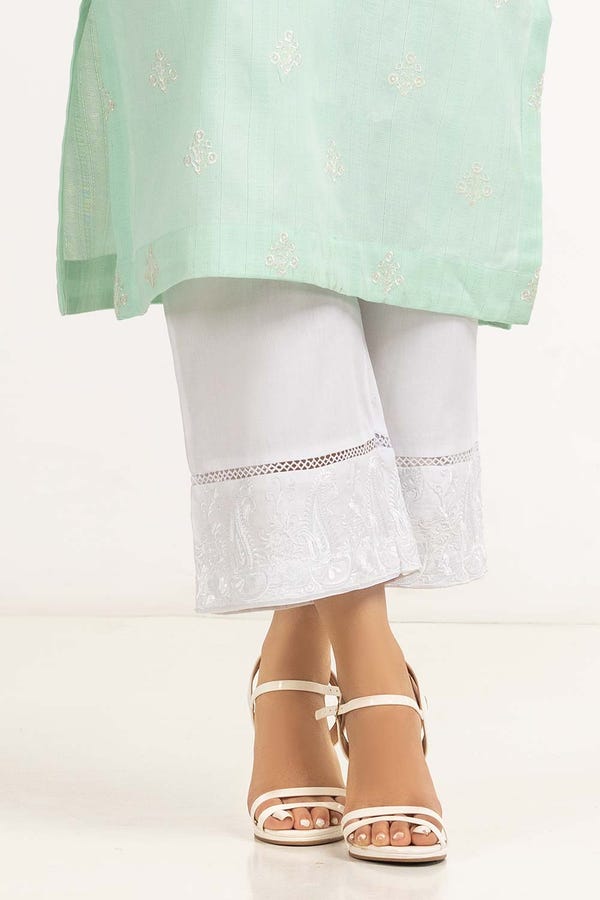 Cambric Embroidered Trouser WGK-TRS-DE-356
