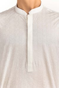 White Embroidered Kurta KR-EMB23-019