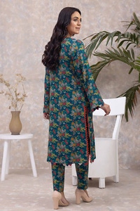 2 Piece Printed Dhanak Unstitched Suit WNST-32083
