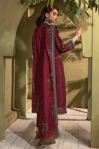 3 Piece Embroidered Khaddar Unstitched Suit with Embroidered Border K-32029