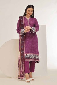 3 Piece Unstitched Printed Lawn Suit CLP-42058