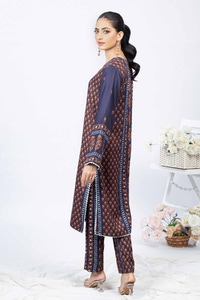 Printed Twill Linen Unstitched Shirt WNSS-32011
