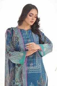 3 Piece Unstitched Printed Lawn Suit CLP-42162