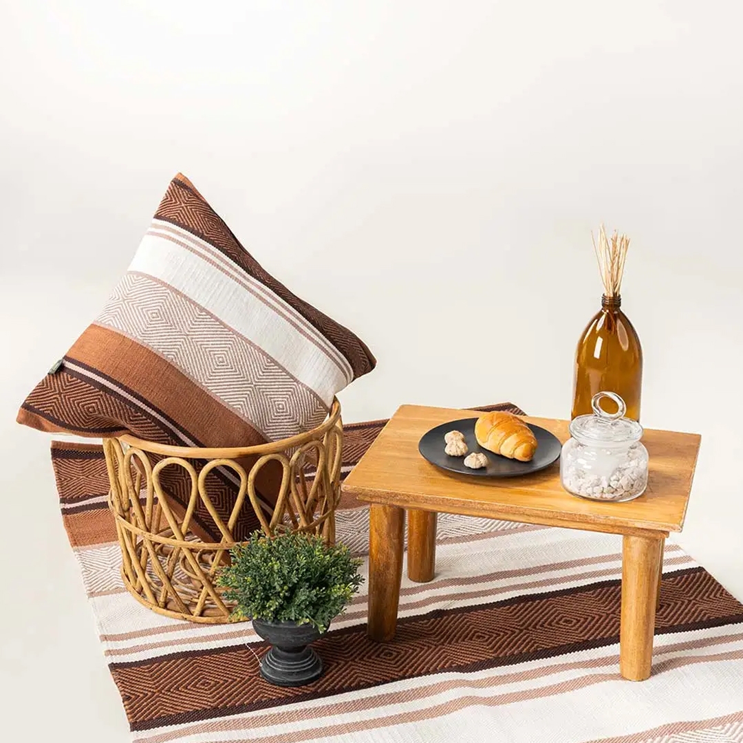 Gulahmed Ideas Brown Cushion Cover