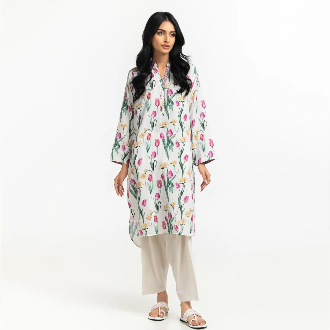 Printed Co Ord Ready to Wear Dress