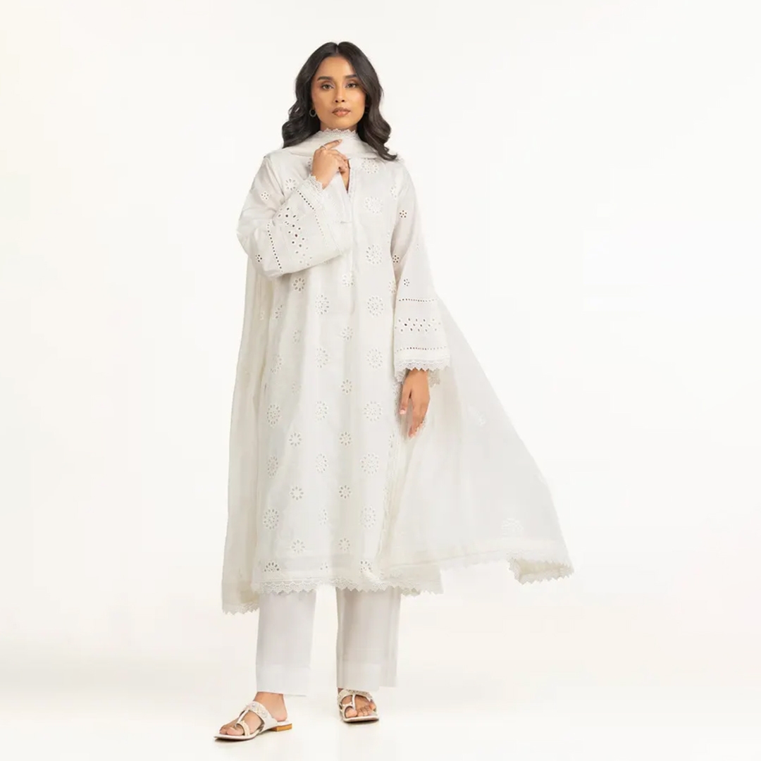 white 3 piece ready to wear suit